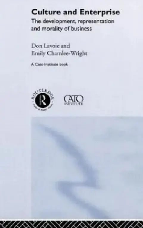 Cover of Culture and Enterprise