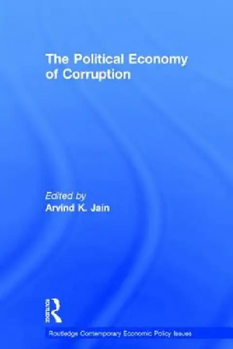 Cover of The Political Economy of Corruption