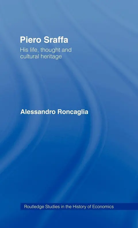 Cover of Piero Sraffa