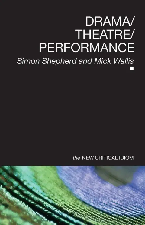 Cover of Drama/Theatre/Performance