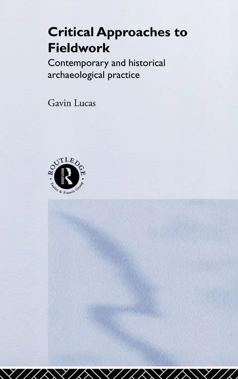 Cover of Critical Approaches to Fieldwork