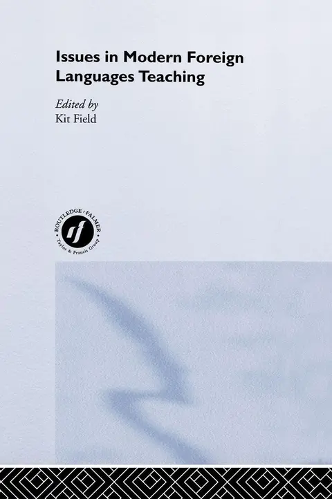 Cover of Issues in Modern Foreign Languages Teaching