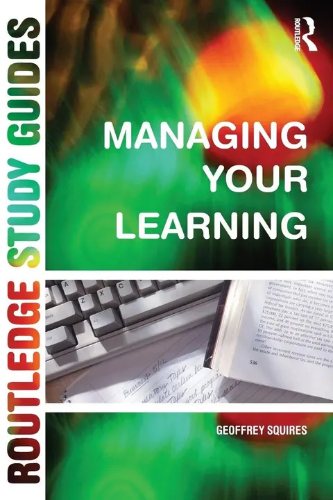 Cover of Managing your Learning