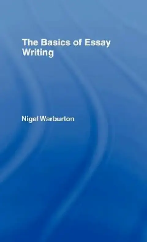 Cover of The Basics of Essay Writing