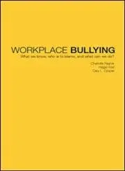 Cover of Workplace Bullying