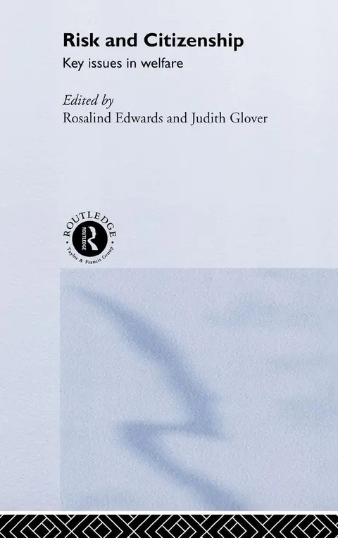 Cover of Risk and Citizenship