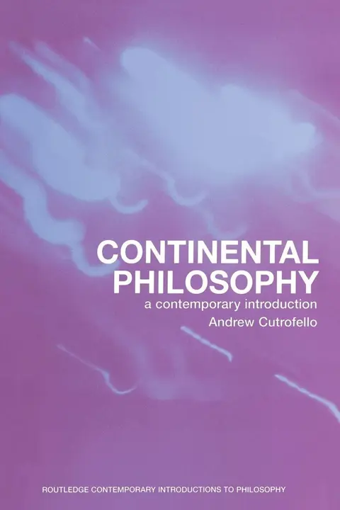 Cover of Continental Philosophy