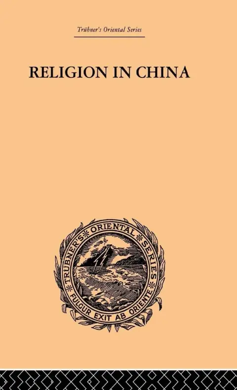 Cover of Religion in China
