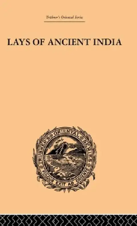 Cover of Lays of Ancient India