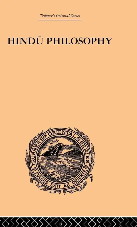 Cover of Hindu Philosophy