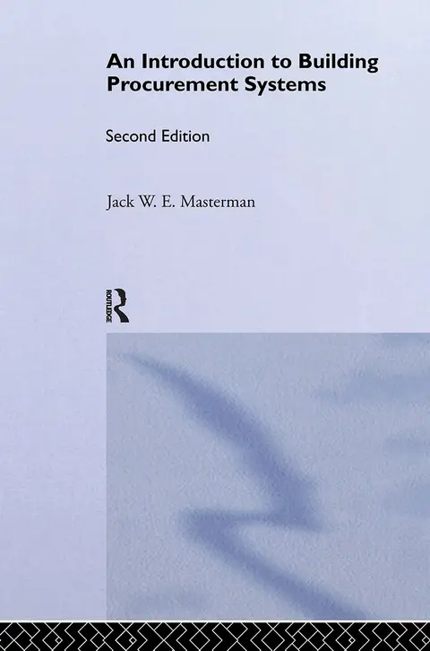 Cover of An Introduction to Building Procurement Systems