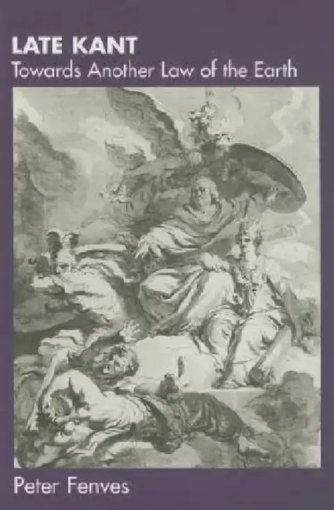 Cover of Late Kant