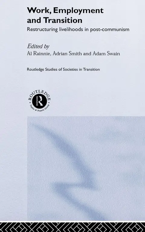 Cover of Work, Employment and Transition