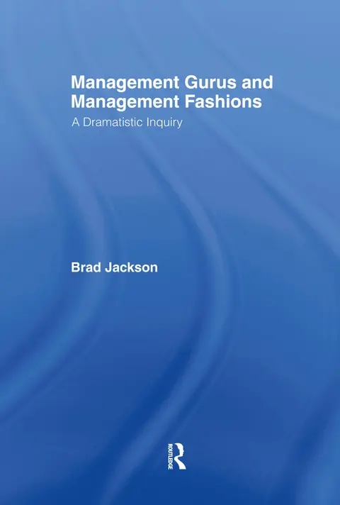 Cover of Management Gurus and Management Fashions