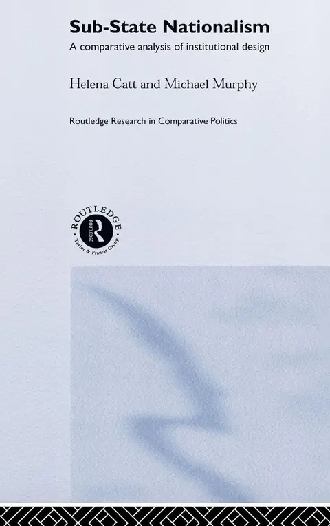 Cover of Sub-State Nationalism