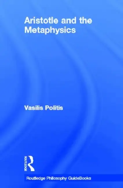 Cover of Routledge Philosophy GuideBook to Aristotle and the Metaphysics