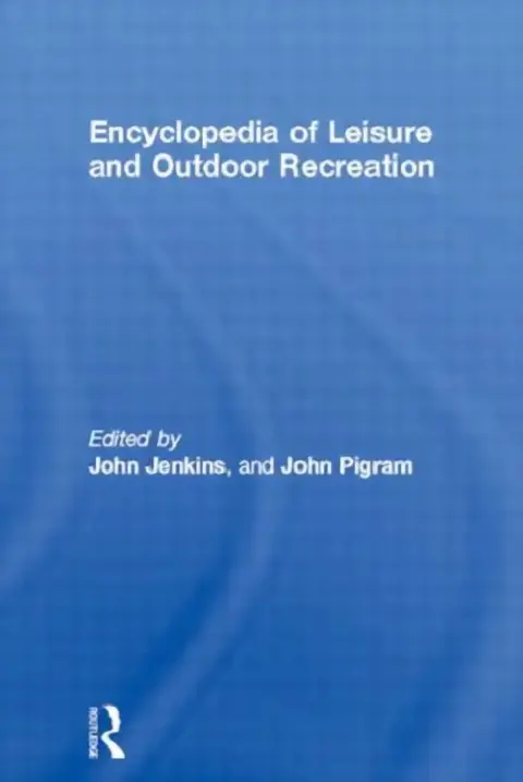 Cover of Encyclopedia of Leisure and Outdoor Recreation