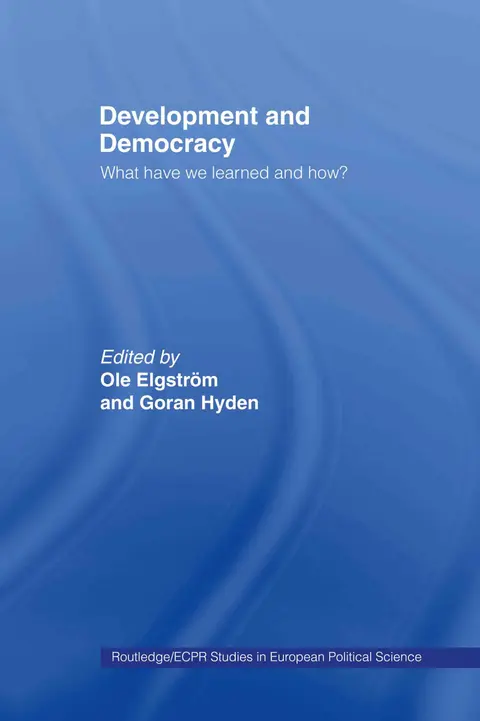 Cover of Development and Democracy