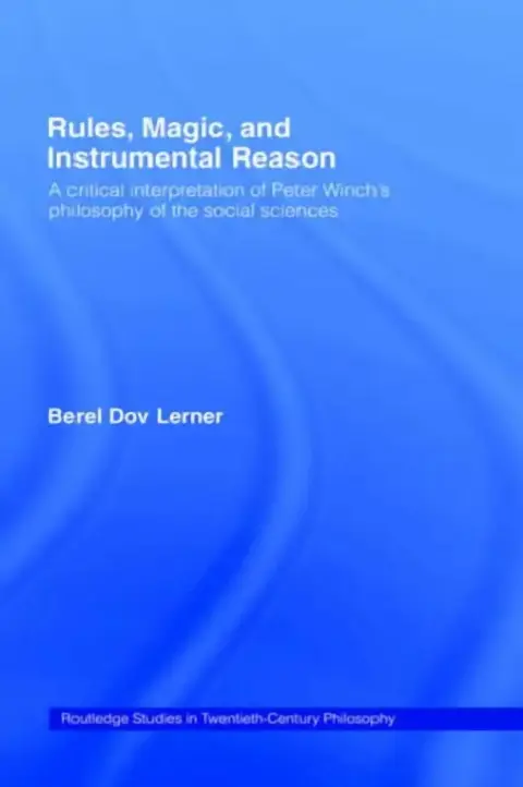 Cover of Rules, Magic and Instrumental Reason