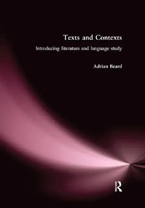 Cover of Texts and Contexts