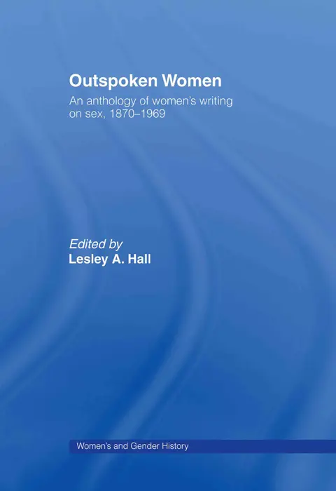 Cover of Outspoken Women
