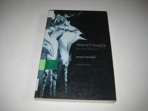 Cover of Theory/Theatre