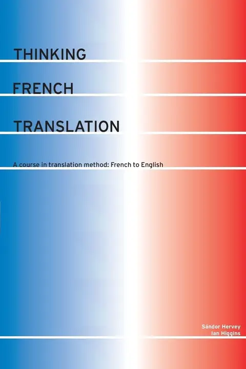 Cover of Thinking French Translation