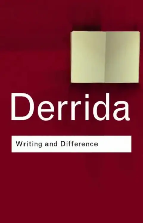 Cover of Writing and Difference