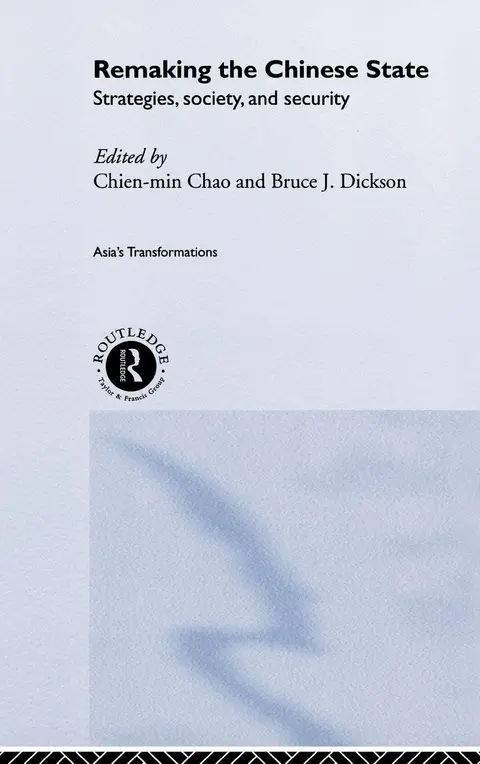 Cover of Remaking the Chinese State