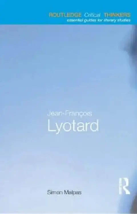 Cover of Jean-François Lyotard