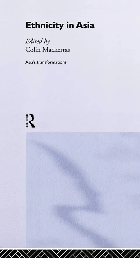 Cover of Ethnicity in Asia