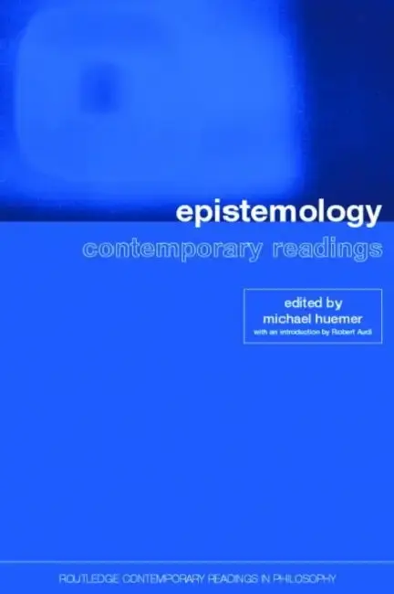 Cover of Epistemology