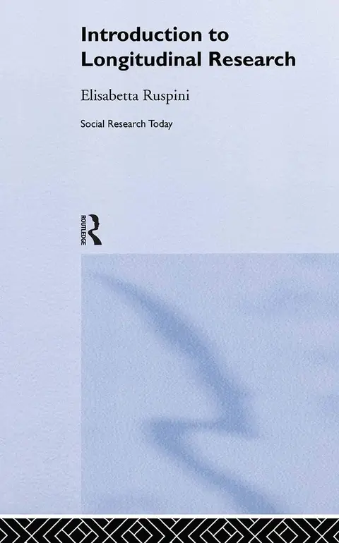 Cover of Introduction to Longitudinal Research