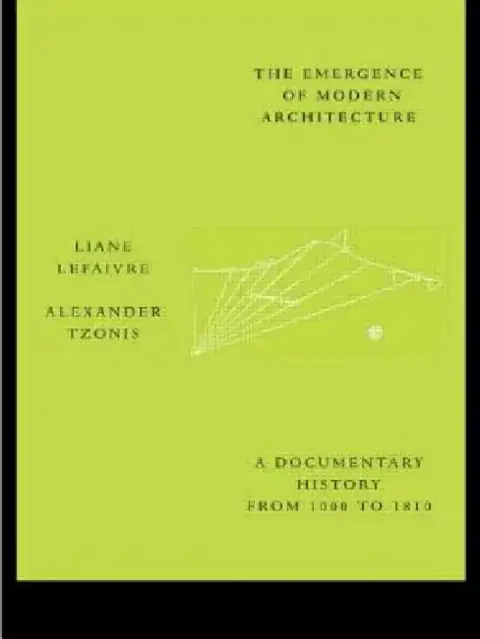 Cover of The Emergence of Modern Architecture