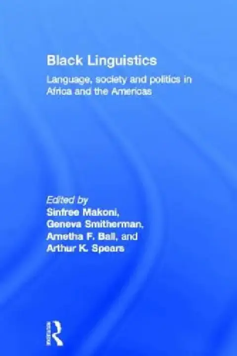 Cover of Black Linguistics