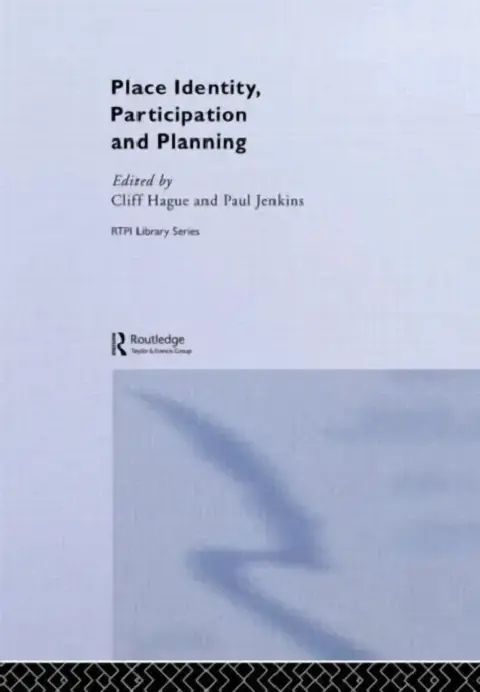 Cover of Place Identity, Participation and Planning