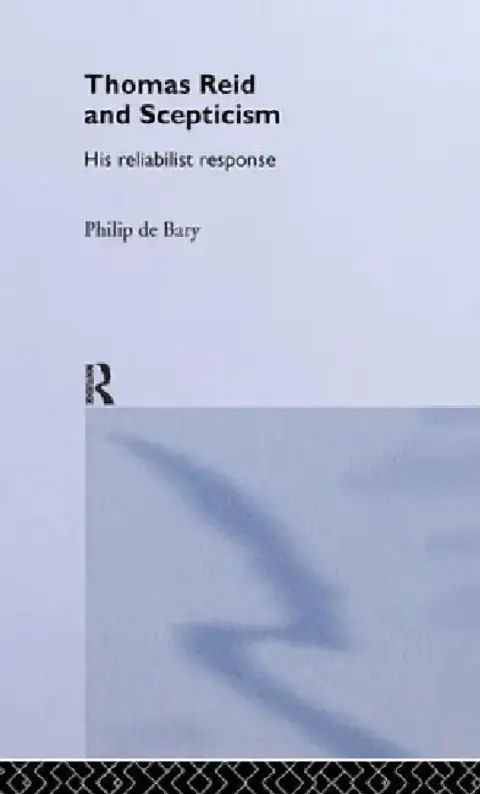 Cover of Thomas Reid and Scepticism