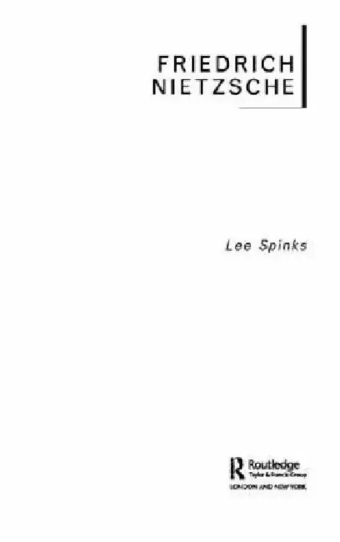 Cover of Friedrich Nietzsche