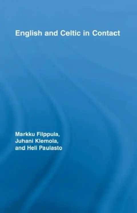 Cover of English and Celtic in Contact