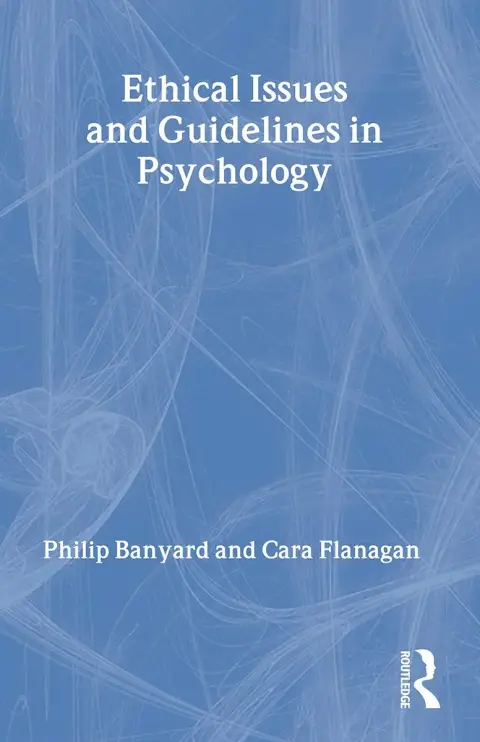 Cover of Ethical Issues and Guidelines in Psychology