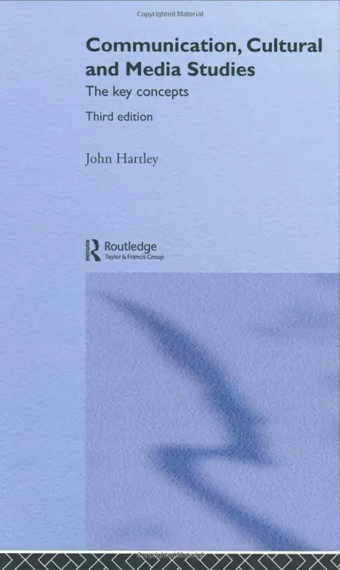 Cover of Communication, Cultural and Media Studies