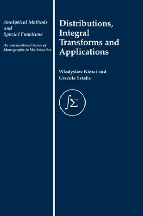 Cover of Distribution, Integral Transforms and Applications