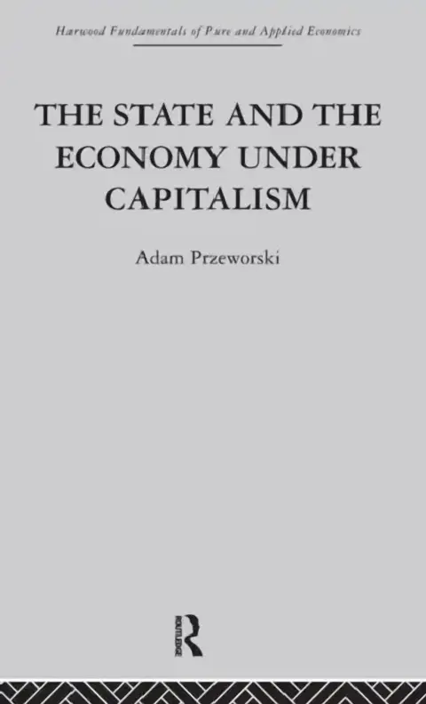 Cover of The State and the Economy Under Capitalism