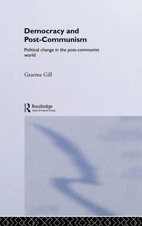 Cover of Democracy and Post-Communism