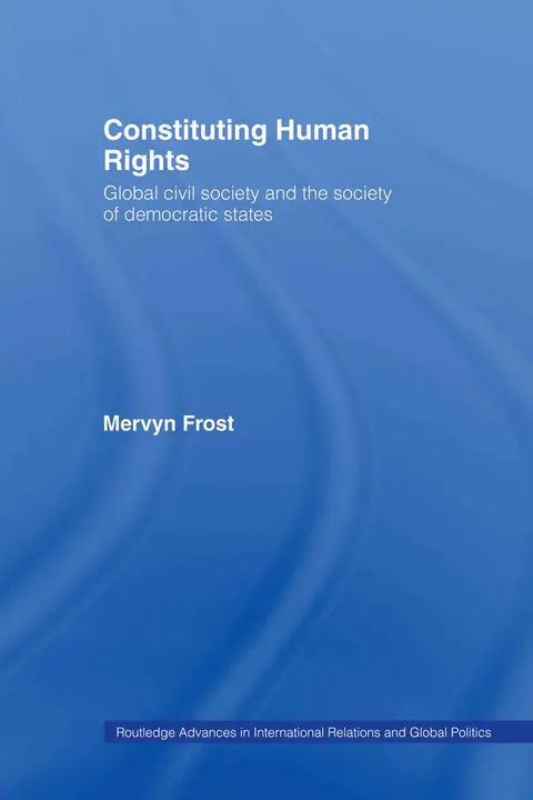 Cover of Constituting Human Rights