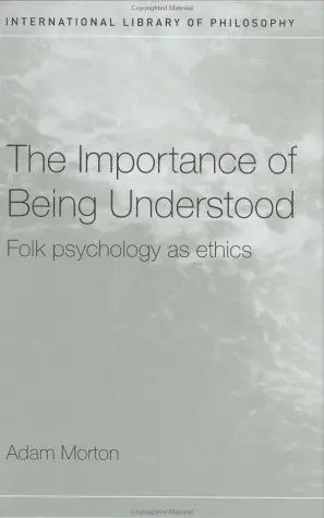Cover of The Importance of Being Understood