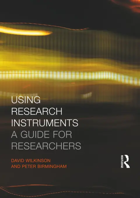 Cover of Using Research Instruments