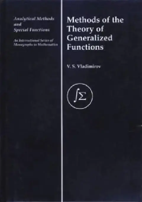 Cover of Methods of the Theory of Generalized Functions