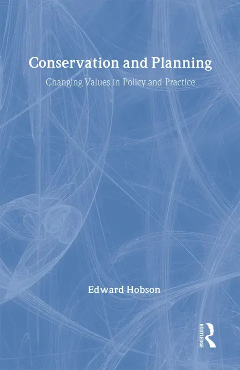 Cover of Conservation and Planning