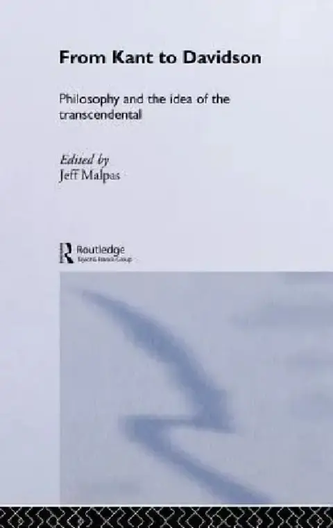 Cover of From Kant to Davidson